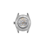 Montre TISSOT gentlemen homme automatique, bracelet acier inoxydable - vue 3