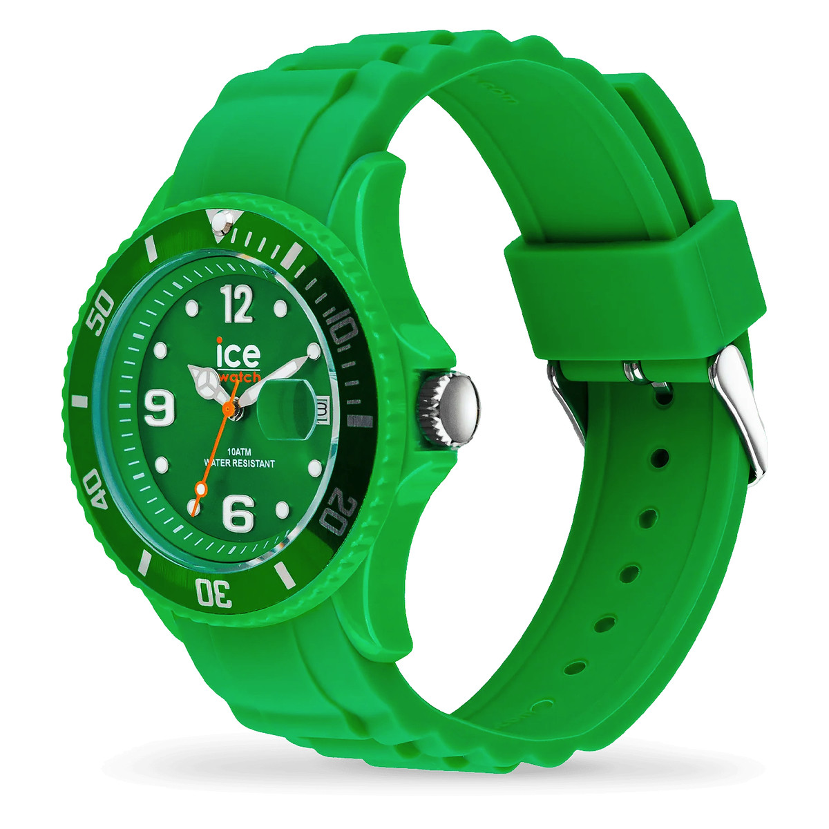 Montre ICE WATCH ice forever homme bracelet silicone vert - vue D2