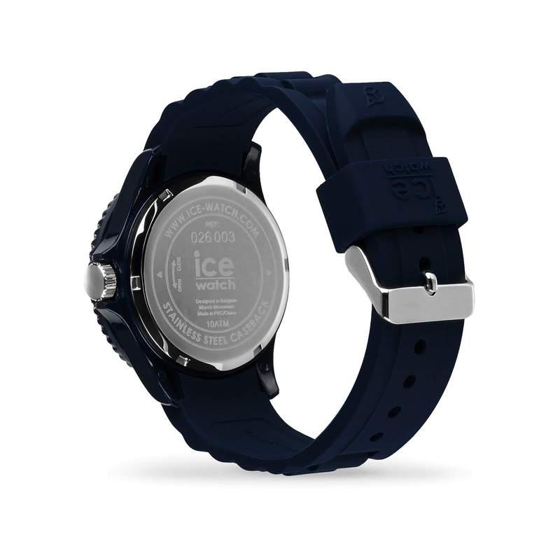 Montre ICE WATCH ice forever homme bracelet silicone bleu - vue 3