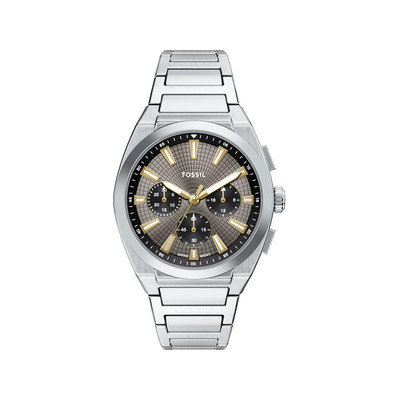 Montre FOSSIL everett homme bracelet acier inoxydable - vue 1
