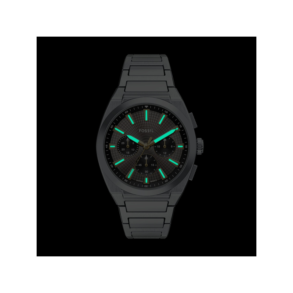 Montre FOSSIL everett homme bracelet acier inoxydable - vue D4