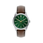 Montre FOSSIL pearson homme bracelet cuir marron - vue 1