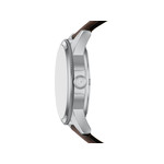 Montre FOSSIL pearson homme bracelet cuir marron - vue 2