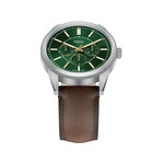 Montre FOSSIL pearson homme bracelet cuir marron - vue 4