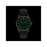 Montre FOSSIL pearson homme bracelet cuir marron - vue D4