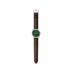 Montre FOSSIL pearson homme bracelet cuir marron - vue D6