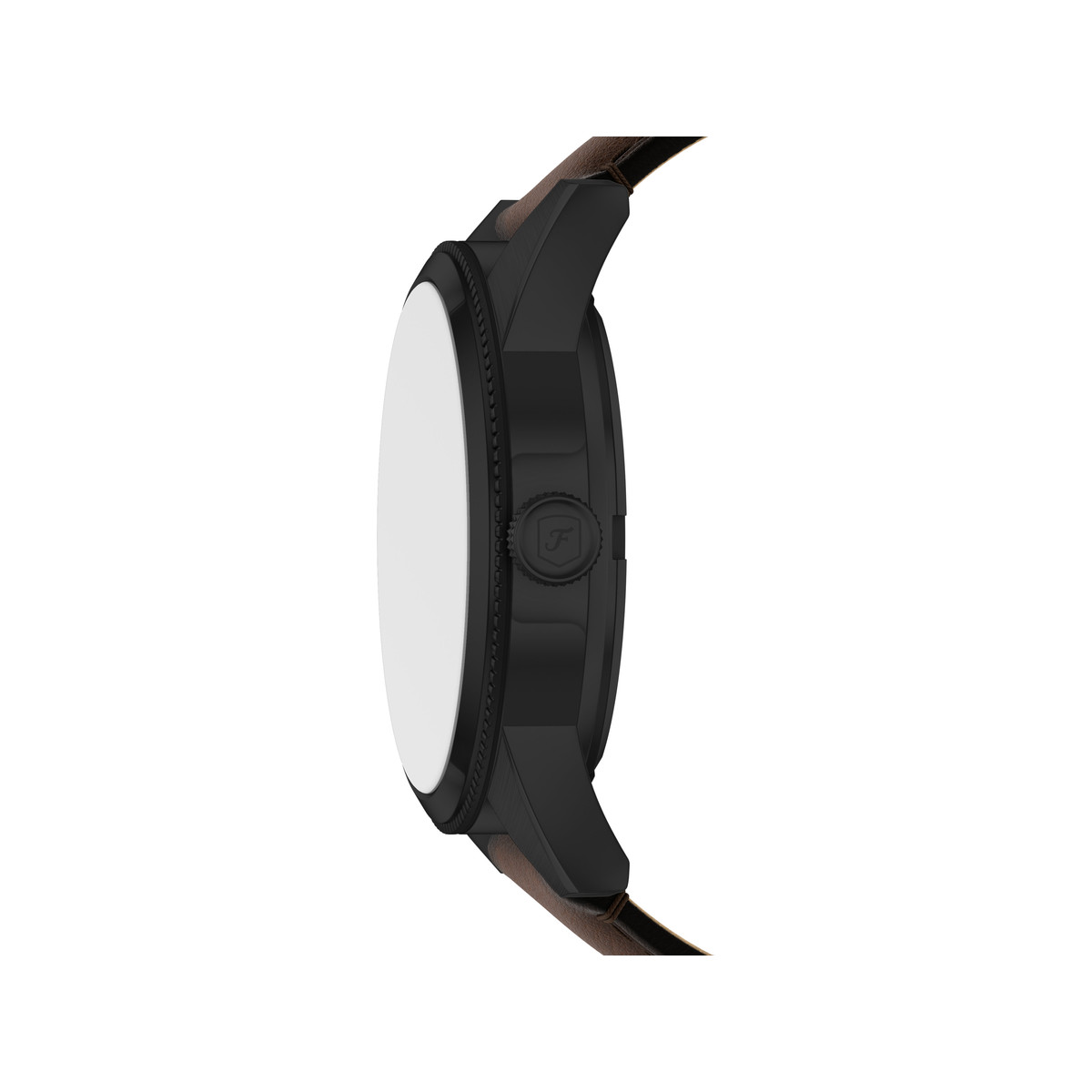Montre FOSSIL pearson homme bracelet cuir marron - vue 2