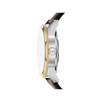 Montre FOSSIL pearson homme bracelet cuir marron