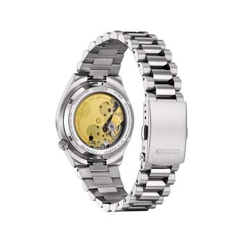 Montre CITIZEN tsuyosa homme automatique bracelet acier inoxydable gris