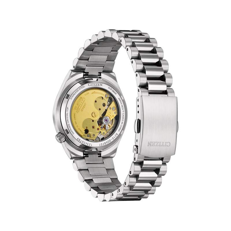 Montre CITIZEN tsuyosa homme automatique bracelet acier inoxydable gris - vue 3