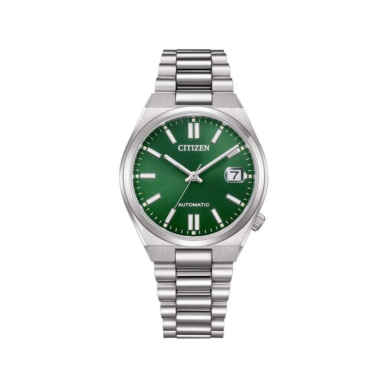 Montre CITIZEN tsuyosa homme automatique bracelet acier inoxydable gris - vue 1