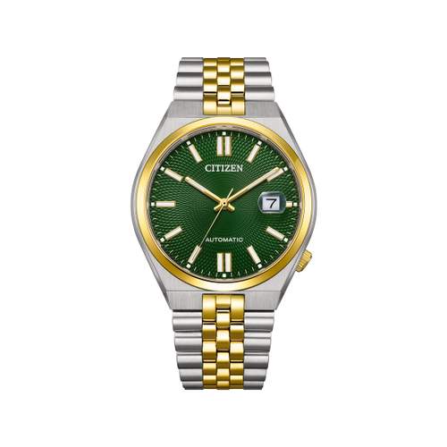 Montre CITIZEN tsuyosa homme automatique bracelet acier inoxydable bicolore