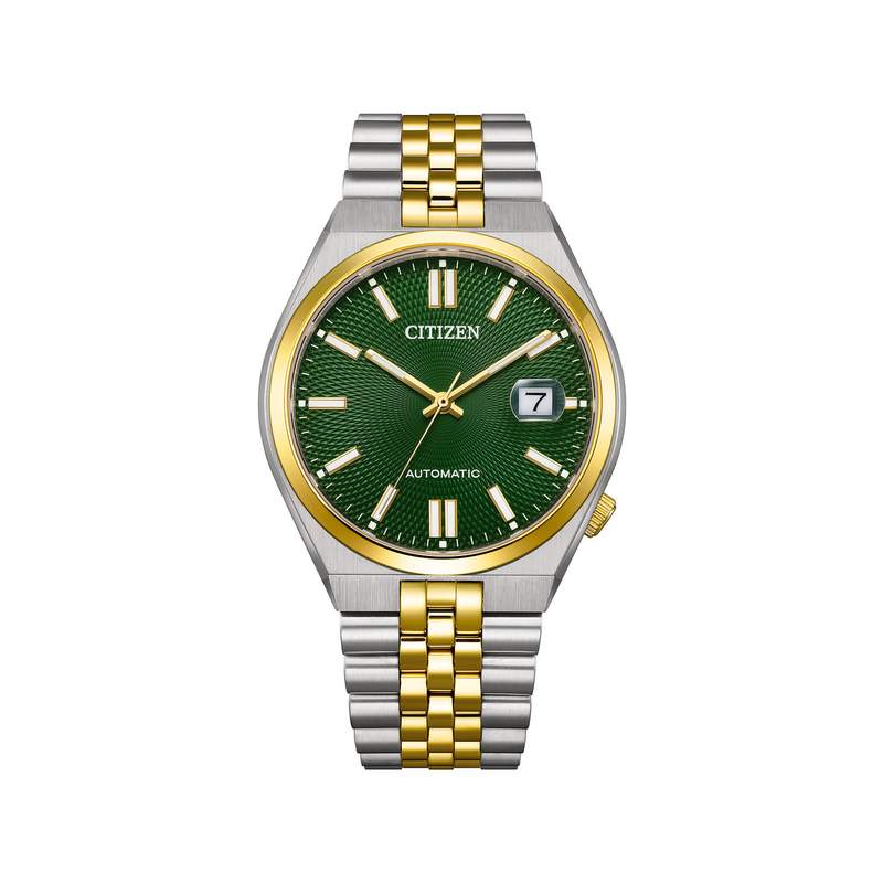 Montre CITIZEN tsuyosa homme automatique bracelet acier inoxydable bicolore - vue 1