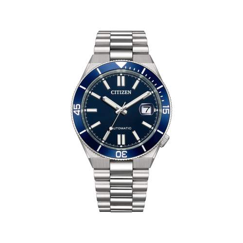 Montre CITIZEN tsuyosa homme automatique bracelet acier inoxydable gris