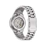 Montre CITIZEN tsuyosa homme automatique bracelet acier inoxydable gris - vue 3