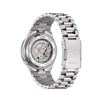 Montre CITIZEN tsuyosa homme automatique bracelet acier inoxydable gris
