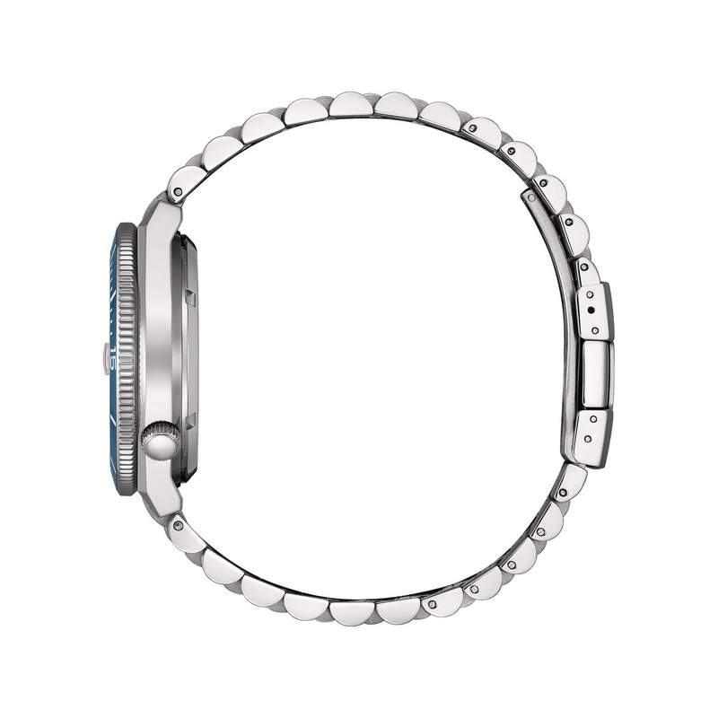 Montre CITIZEN tsuyosa homme automatique bracelet acier inoxydable gris - vue 2