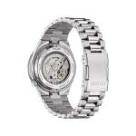 Montre CITIZEN tsuyosa homme automatique bracelet acier inoxydable gris - vue 3