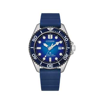 Montre CITIZEN promaster homme solaire bracelet caoutchouc bleu