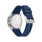 Montre CITIZEN promaster homme solaire bracelet caoutchouc bleu - vue 3