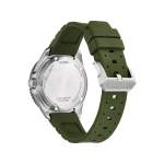 Montre CITIZEN promaster homme solaire bracelet caoutchouc vert - vue 3
