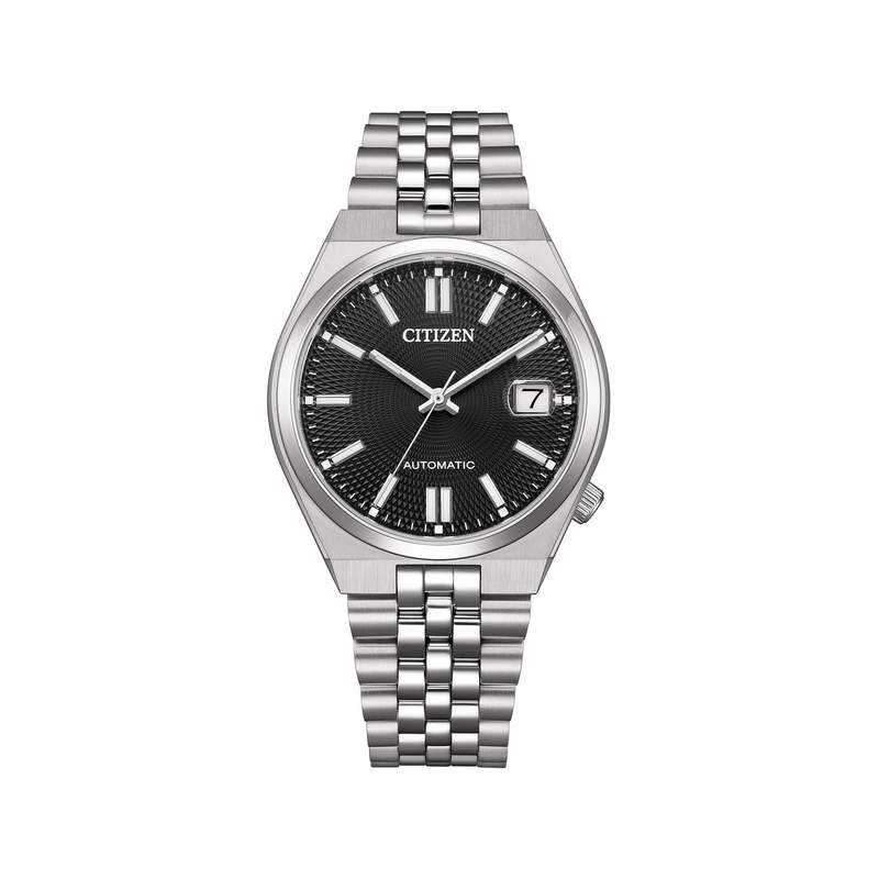 Montre CITIZEN tsuyosa 60 homme automatique bracelet acier inoxydable gris - vue 1