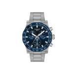 Montre TISSOT homme bracelet acier inoxydable gris - vue 1