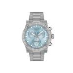 Montre TISSOT homme bracelet acier inoxydable gris - vue 1