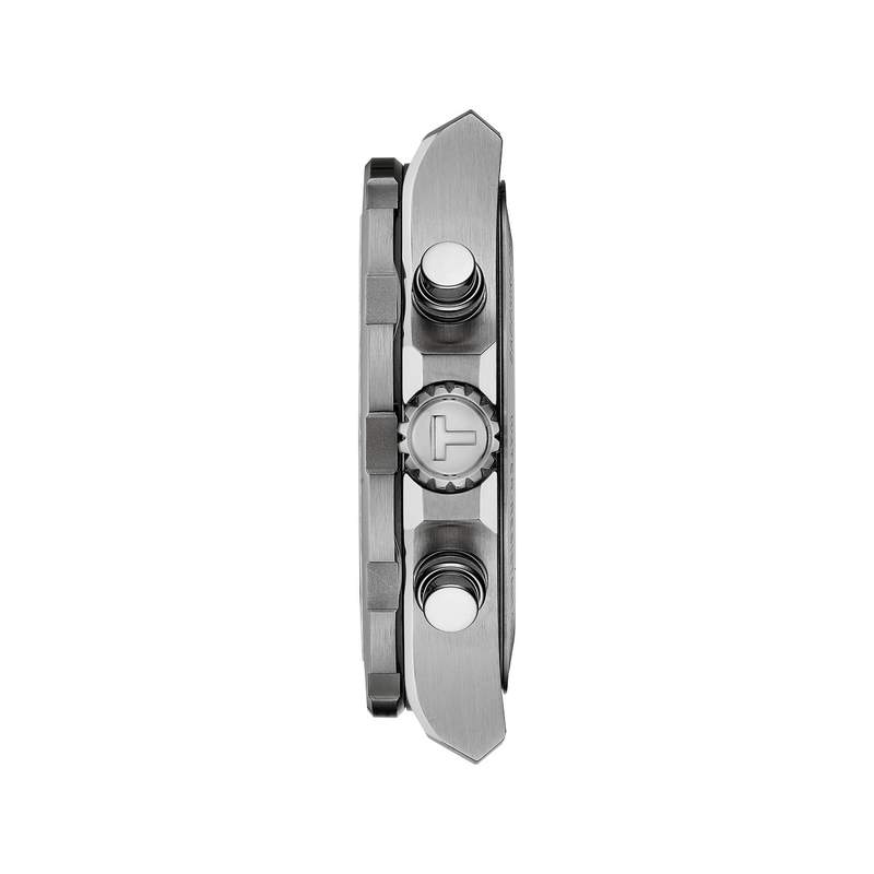Montre TISSOT homme bracelet acier inoxydable gris - vue 2