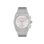 Montre TISSOT homme bracelet acier inoxydable gris - vue 1