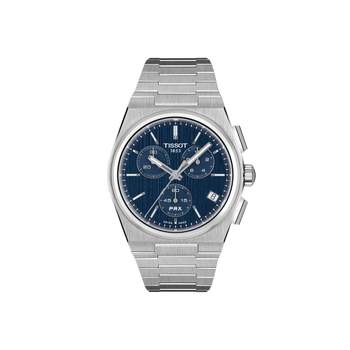 TISSOT-herenhorloge met grijze roestvrijstalen band