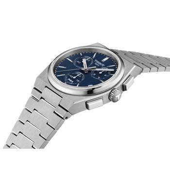 TISSOT-herenhorloge met grijze roestvrijstalen band