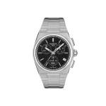 Montre TISSOT homme bracelet acier inoxydable gris - vue 1