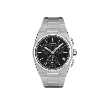 TISSOT-herenhorloge met grijze roestvrijstalen band