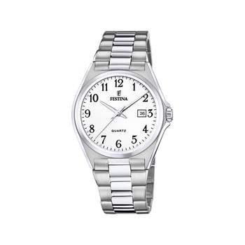 Montre FESTINA homme bracelet acier inoxydable gris