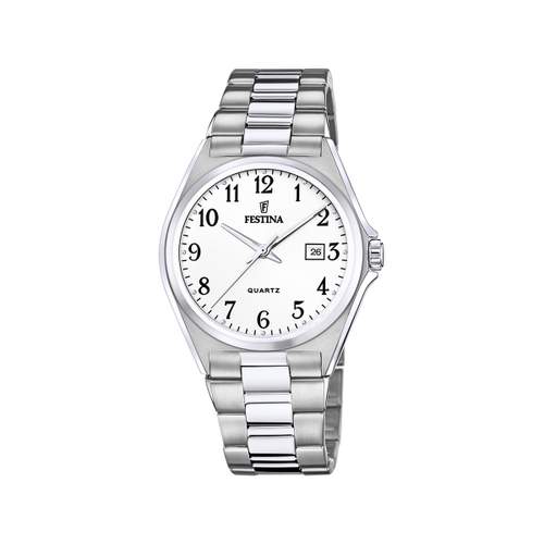Montre FESTINA homme bracelet acier inoxydable gris