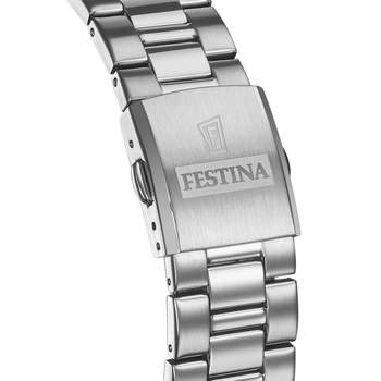 Montre FESTINA homme bracelet acier inoxydable gris