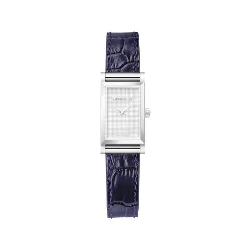 HERBELIN Antarès armband vrouw enkel leer marineblauw
