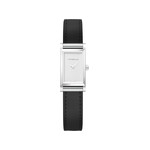 Bracelet HERBELIN Antarès femme cuir simple noir - vue 1