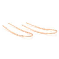 BO cuff Fruits d'or - Plaqué or rose