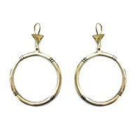 Boucles d'oreille touareg en argent