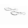 Boucle d'oreille en argent artisanat touareg - vue V3