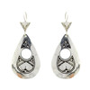 Boucle d'oreille touareg forme goutte - vue V2
