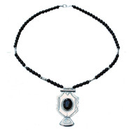 Collier touareg amphore en argent