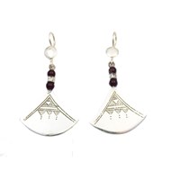 Boucles d'oreilles touareg shat shat