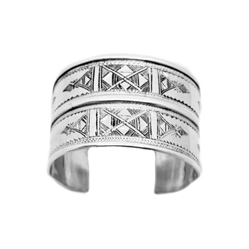 Traditional Tuareg cuff bracelet