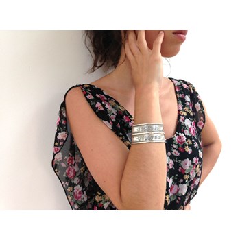 Traditional Tuareg cuff bracelet