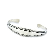 Bracelet jonc plat rigide touareg