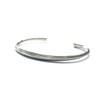 Bracelet jonc conique touareg en argent - vue V3