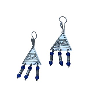 Touareg driehoek oorbellen